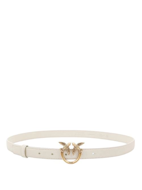 Love Birds Slim Leather Belt 2cm Pinko | 100143-A0F1.Z14Q